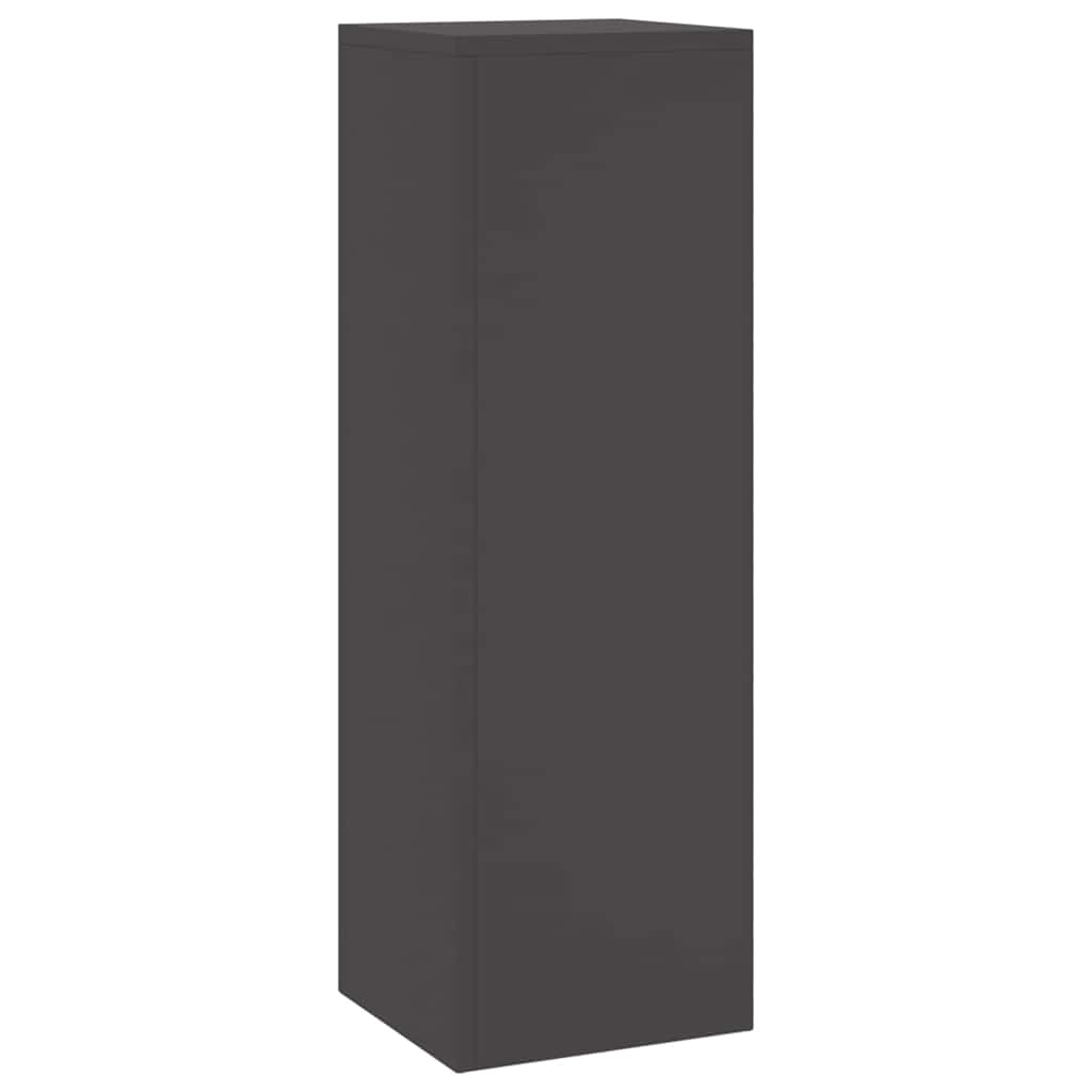 Plant Stand 2 pcs Black 24 x 24 x 75 cm Cold-rolled Steel