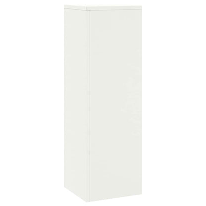 Plant Stand 2 pcs White 24 x 24 x 75 cm Cold-rolled Steel