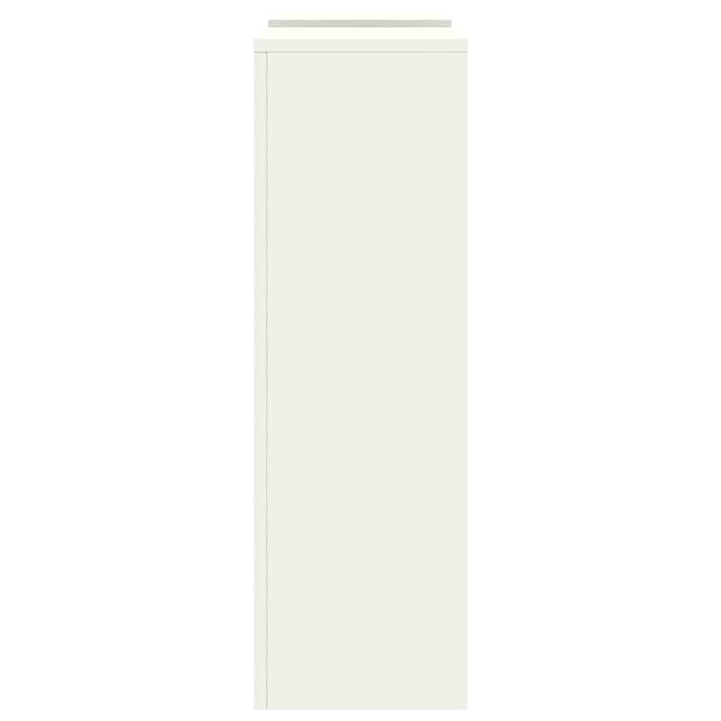 Plant Stand 2 pcs White 24 x 24 x 75 cm Cold-rolled Steel
