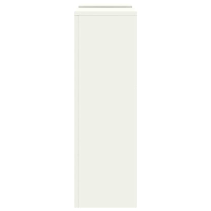 Plant Stand 2 pcs White 24 x 24 x 75 cm Cold-rolled Steel