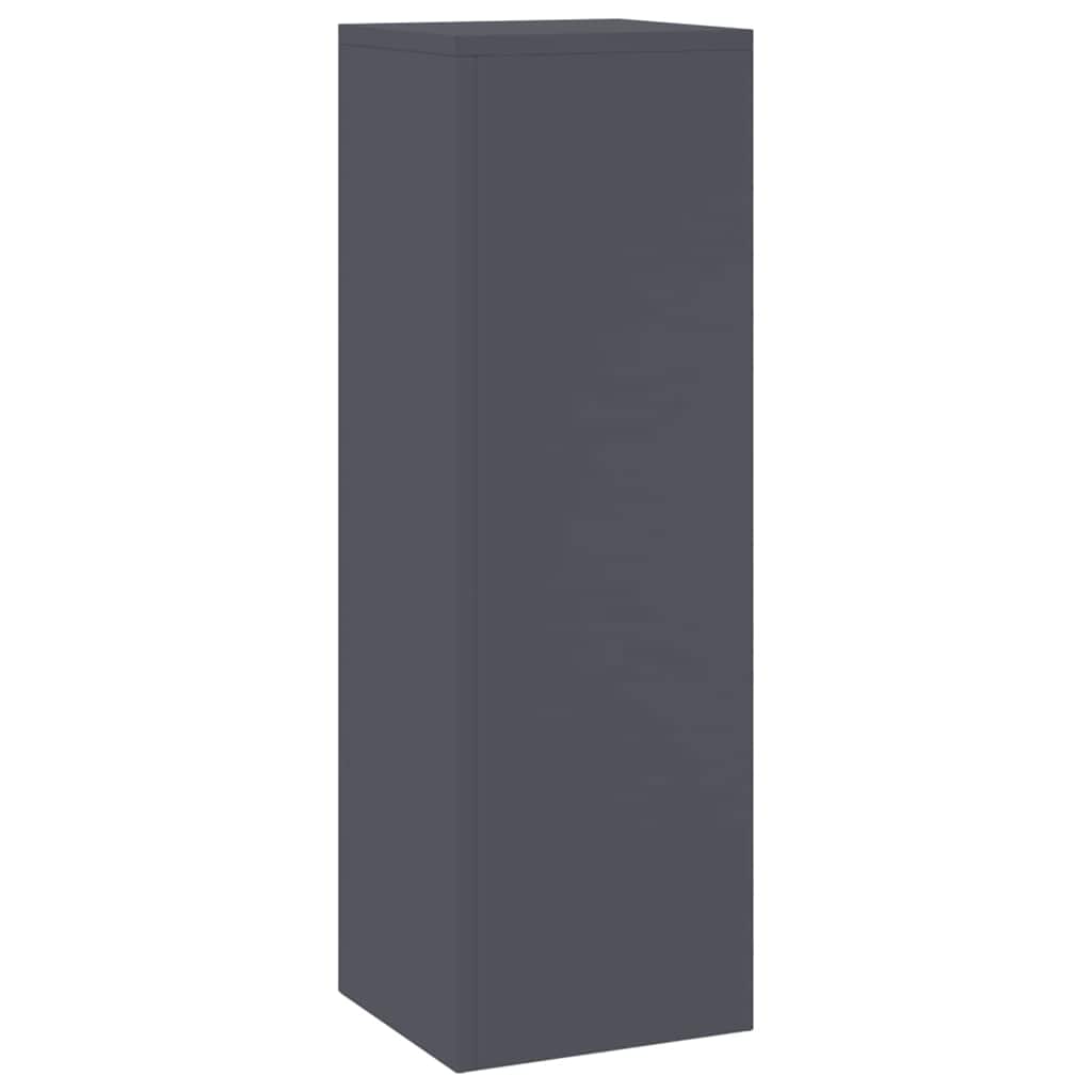 Plant Stand 2 pcs Anthracite 24 x 24 x 75 cm Cold-rolled Steel