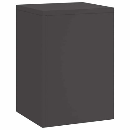 Plant Stand 3 pcs Black 24 x 24 x 75 cm Cold-rolled Steel