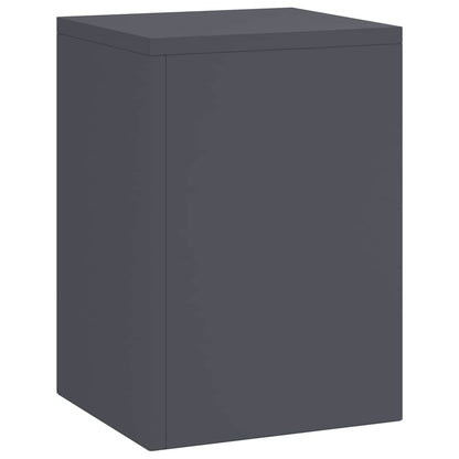 Plant Stand 3 pcs Anthracite 24 x 24 x 75 cm Cold-rolled Steel