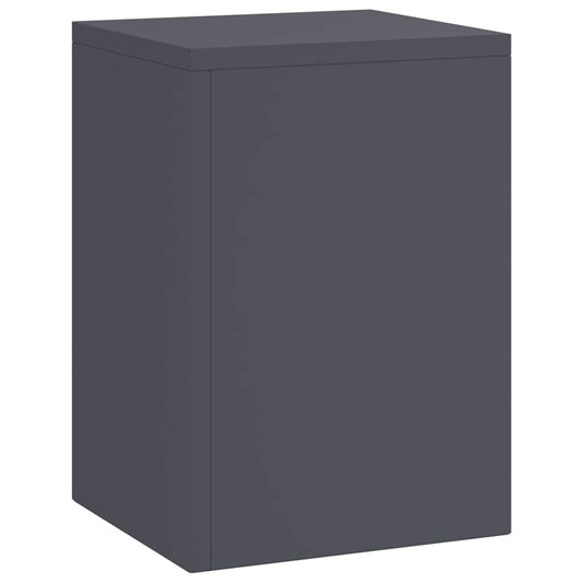 Plant Stand 3 pcs Anthracite 24 x 24 x 75 cm Cold-rolled Steel