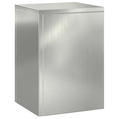 Plant Stand 3 pcs Silver 24 x 24 x 75 cm Galvanised Steel