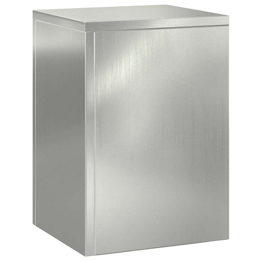 Plant Stand 3 pcs Silver 24 x 24 x 75 cm Galvanised Steel