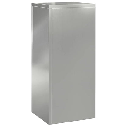 Plant Stand 3 pcs Silver 24 x 24 x 75 cm Galvanised Steel