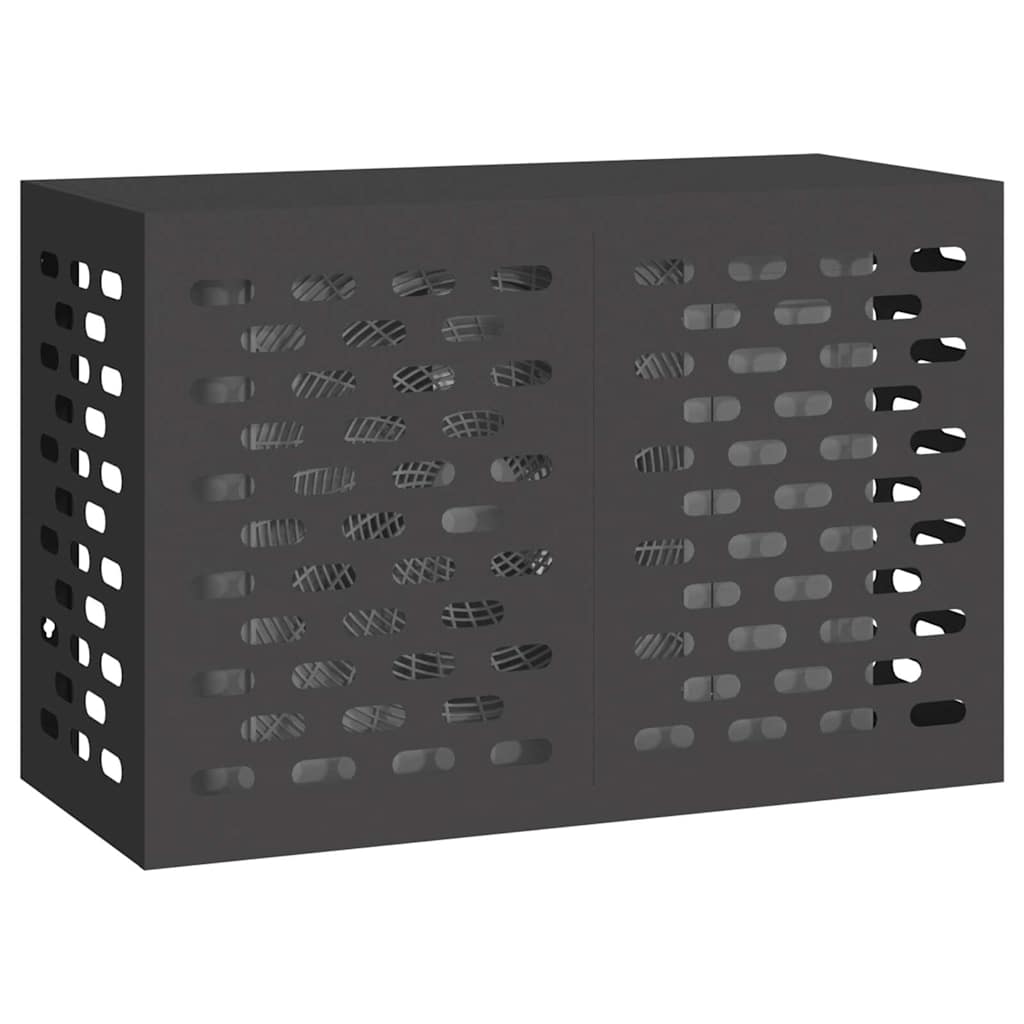 Air Conditioner Cover Black 90 x 40 x 60 cm