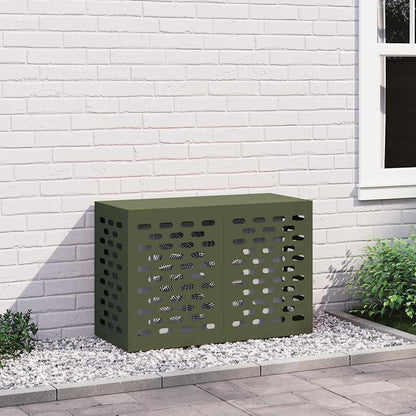 Air Conditioner Cover Olive Green 90 x 40 x 60 cm