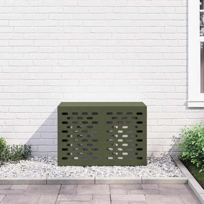 Air Conditioner Cover Olive Green 90 x 40 x 60 cm
