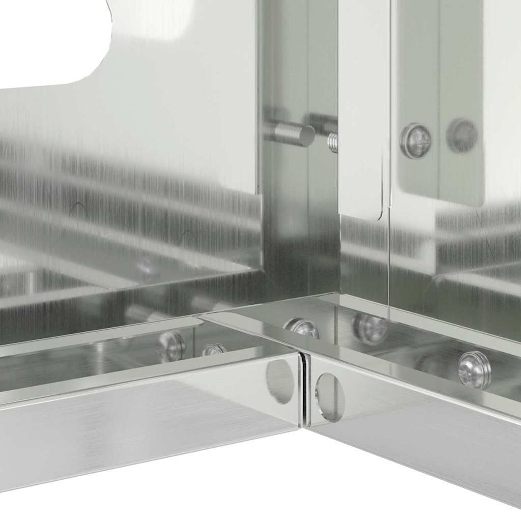 Air Conditioner Cover Silver 90 x 40 x 60 cm