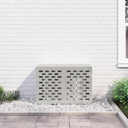 Air Conditioner Cover Silver 90 x 40 x 60 cm
