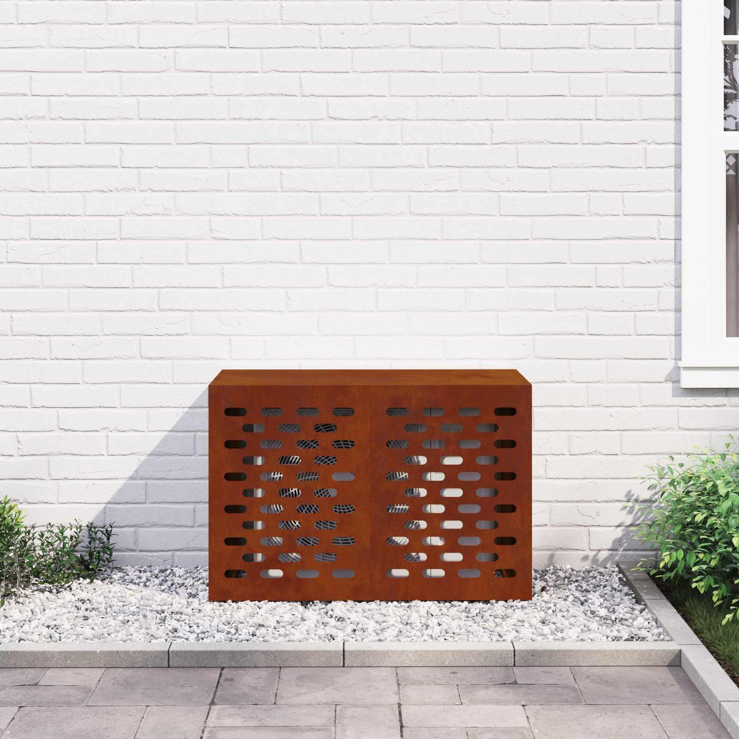 Air Conditioner Cover Rusty 90 x 40 x 60 cm