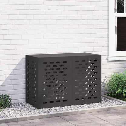 Air Conditioner Cover Black 100 x 50 x 70 cm