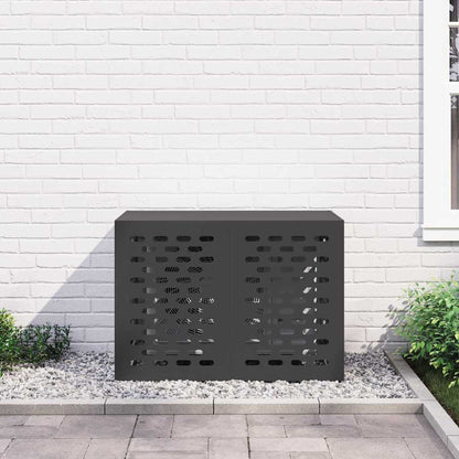 Air Conditioner Cover Black 100 x 50 x 70 cm