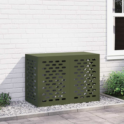 Air Conditioner Cover Olive Green 100 x 50 x 70 cm