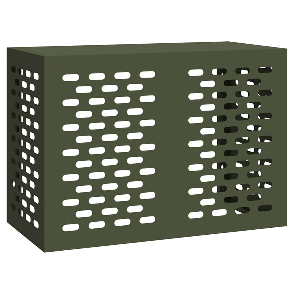 Air Conditioner Cover Olive Green 100 x 50 x 70 cm