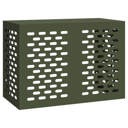 Air Conditioner Cover Olive Green 100 x 50 x 70 cm