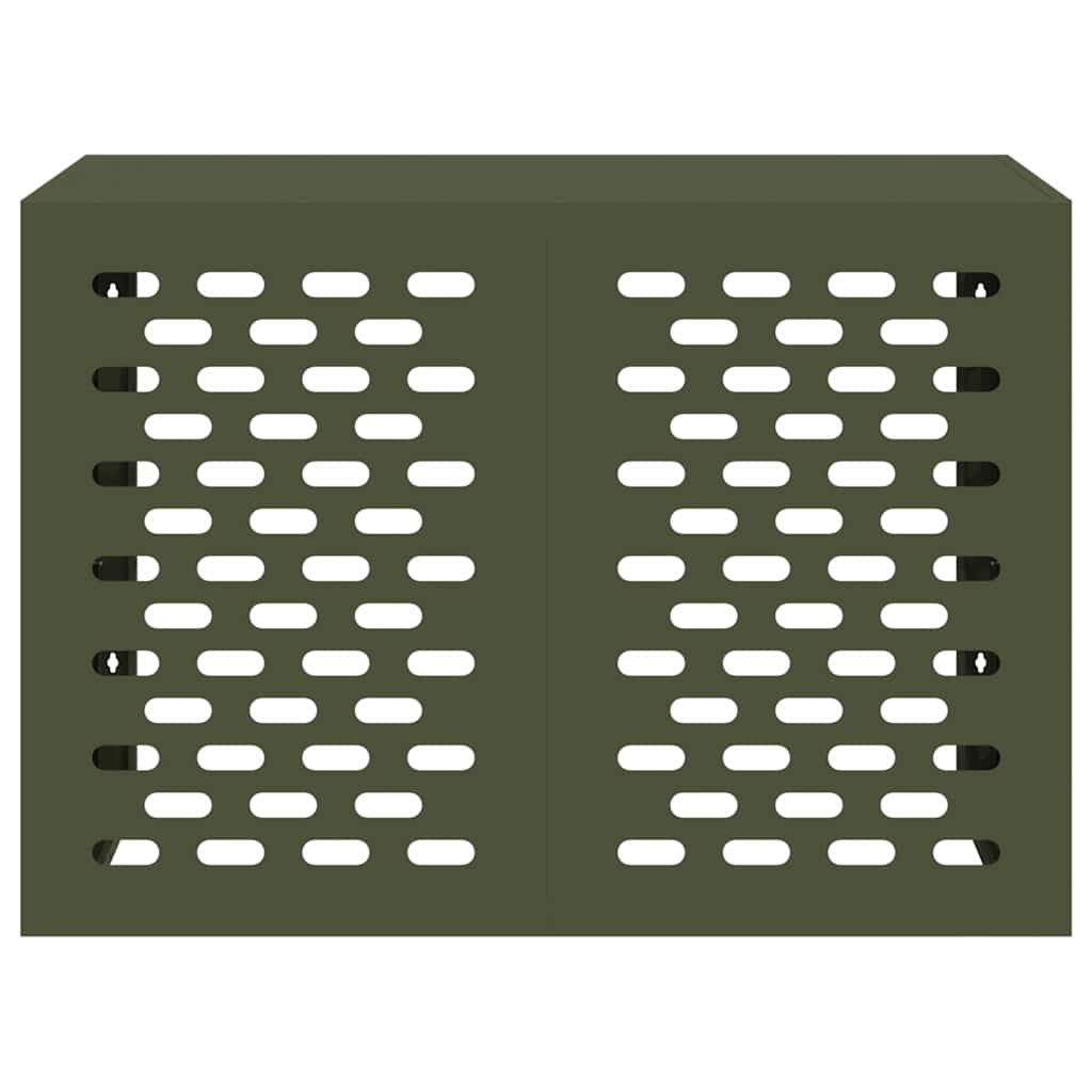 Air Conditioner Cover Olive Green 100 x 50 x 70 cm