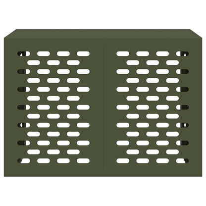 Air Conditioner Cover Olive Green 100 x 50 x 70 cm
