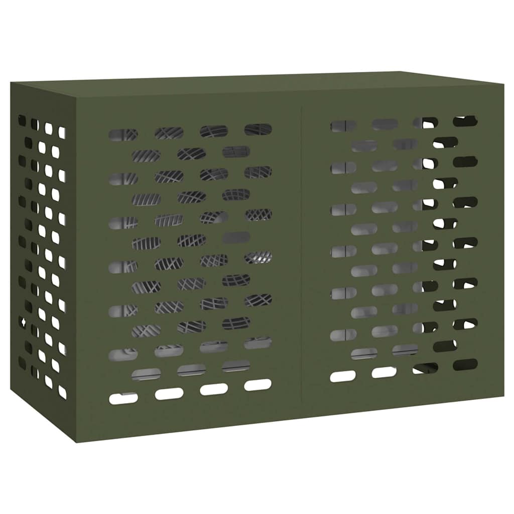 Air Conditioner Cover Olive Green 100 x 50 x 70 cm