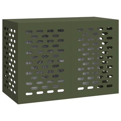 Air Conditioner Cover Olive Green 100 x 50 x 70 cm