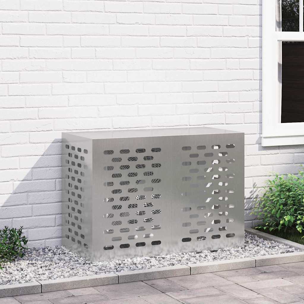 Air Conditioner Cover Silver 100 x 50 x 70 cm