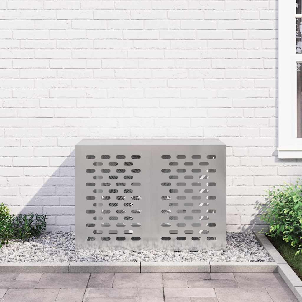 Air Conditioner Cover Silver 100 x 50 x 70 cm