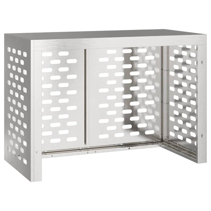 Air Conditioner Cover Silver 100 x 50 x 70 cm