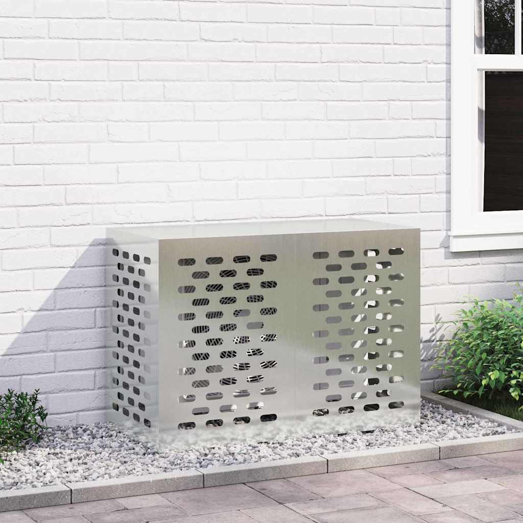 Air Conditioner Cover Silver 100 x 50 x 70 cm