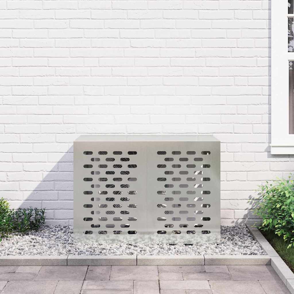Air Conditioner Cover Silver 100 x 50 x 70 cm