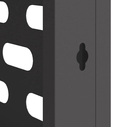 Air Conditioner Cover Black 110 x 50 x 80 cm