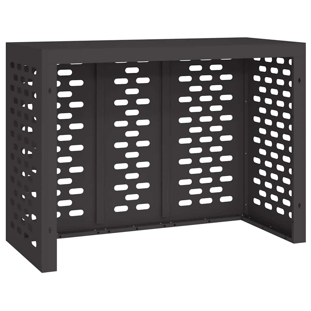 Air Conditioner Cover Black 110 x 50 x 80 cm