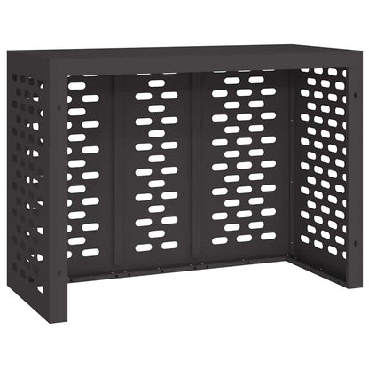 Air Conditioner Cover Black 110 x 50 x 80 cm