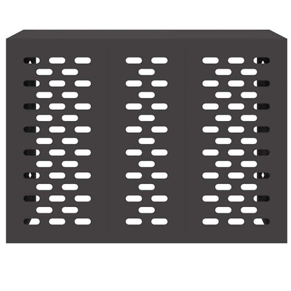 Air Conditioner Cover Black 110 x 50 x 80 cm