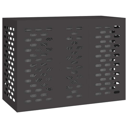 Air Conditioner Cover Black 110 x 50 x 80 cm