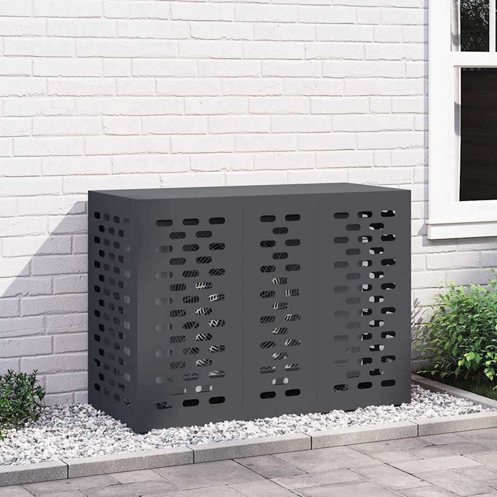 Air Conditioner Cover Anthracite 110 x 50 x 80 cm