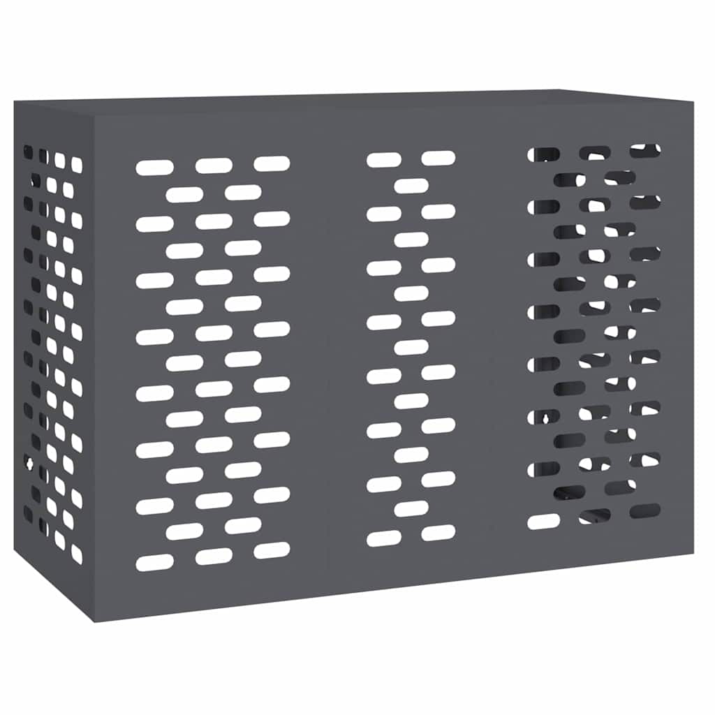 Air Conditioner Cover Anthracite 110 x 50 x 80 cm