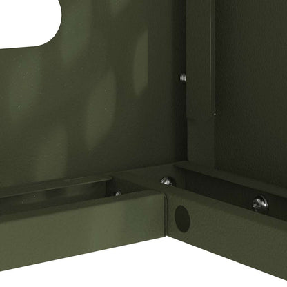 Air Conditioner Cover Olive Green 110 x 50 x 80 cm