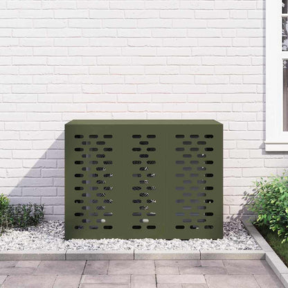 Air Conditioner Cover Olive Green 110 x 50 x 80 cm