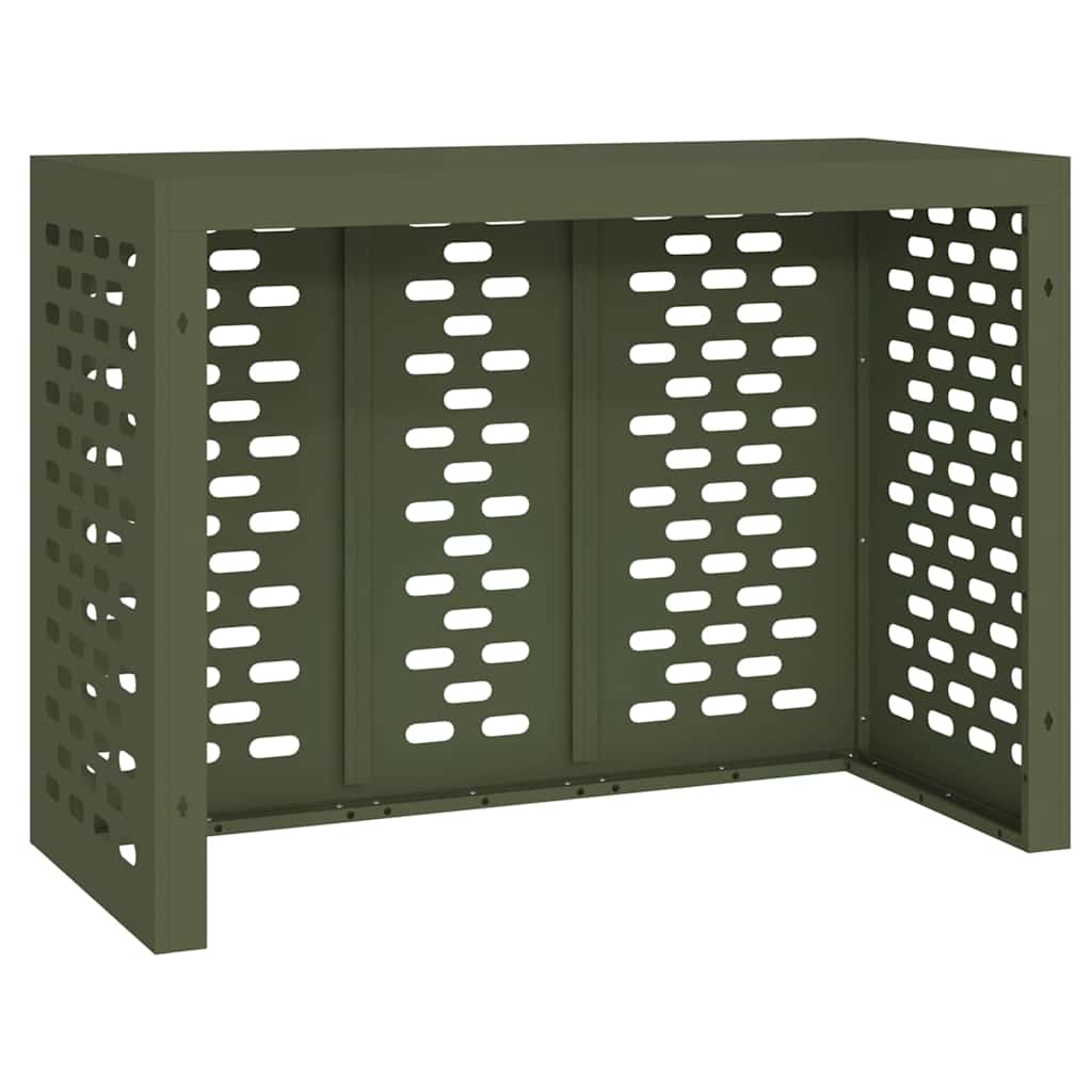 Air Conditioner Cover Olive Green 110 x 50 x 80 cm