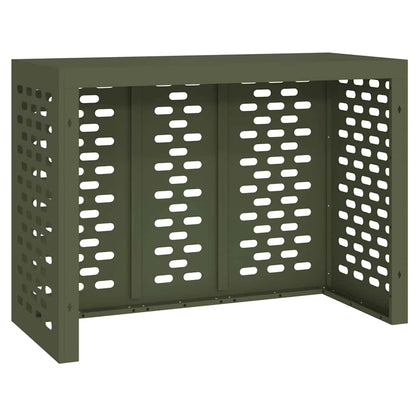 Air Conditioner Cover Olive Green 110 x 50 x 80 cm