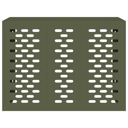 Air Conditioner Cover Olive Green 110 x 50 x 80 cm