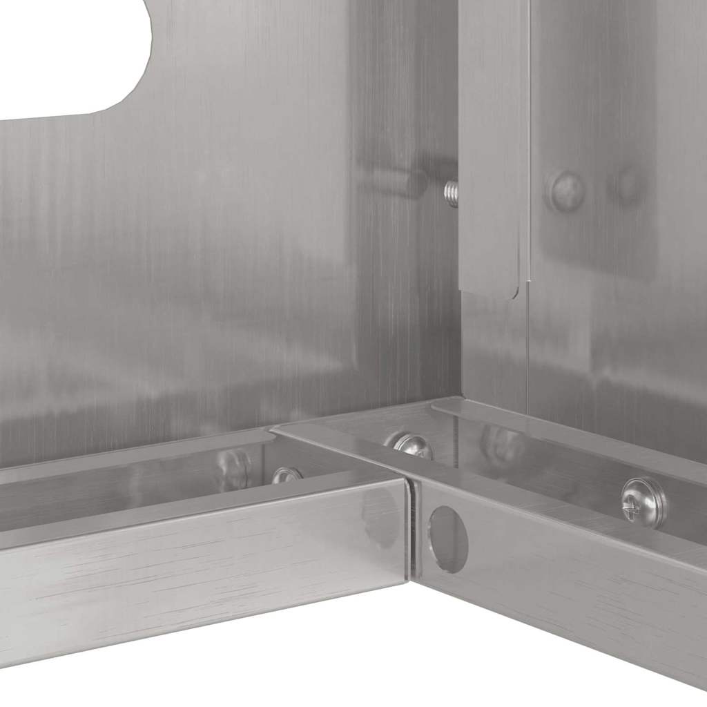 Air Conditioner Cover Silver 110 x 50 x 80 cm