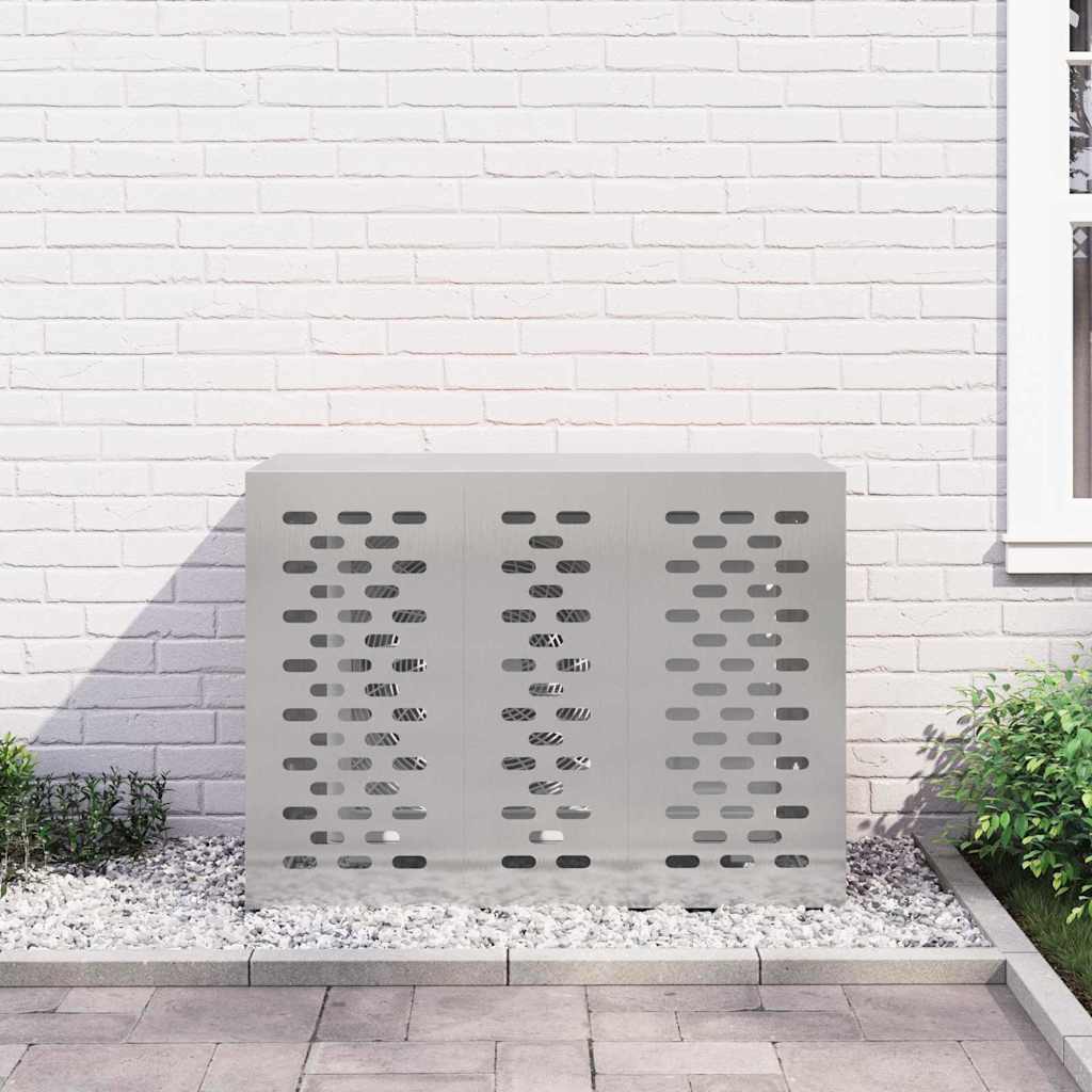 Air Conditioner Cover Silver 110 x 50 x 80 cm