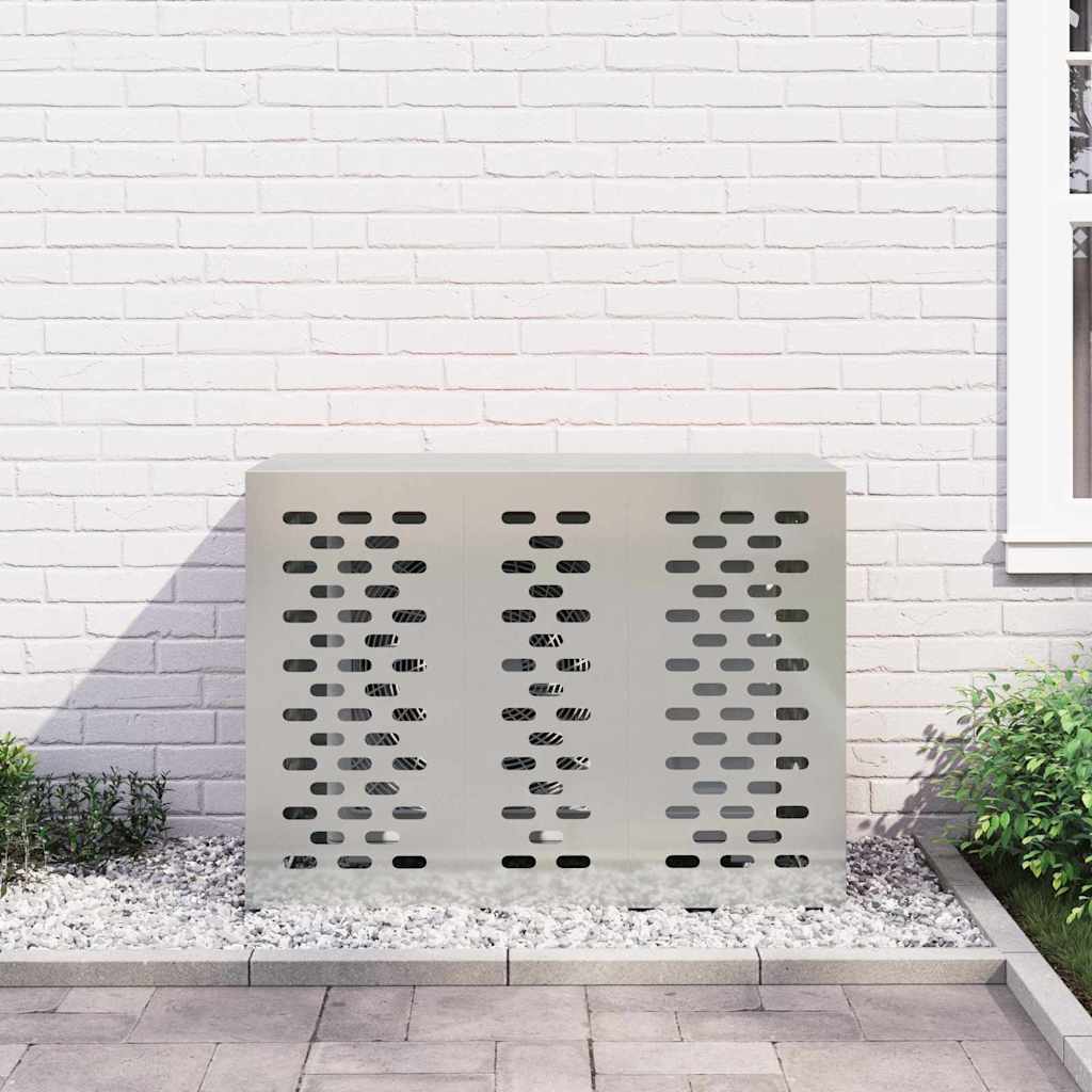 Air Conditioner Cover Silver 110 x 50 x 80 cm