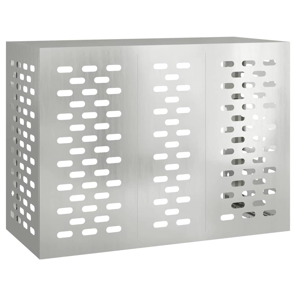 Air Conditioner Cover Silver 110 x 50 x 80 cm