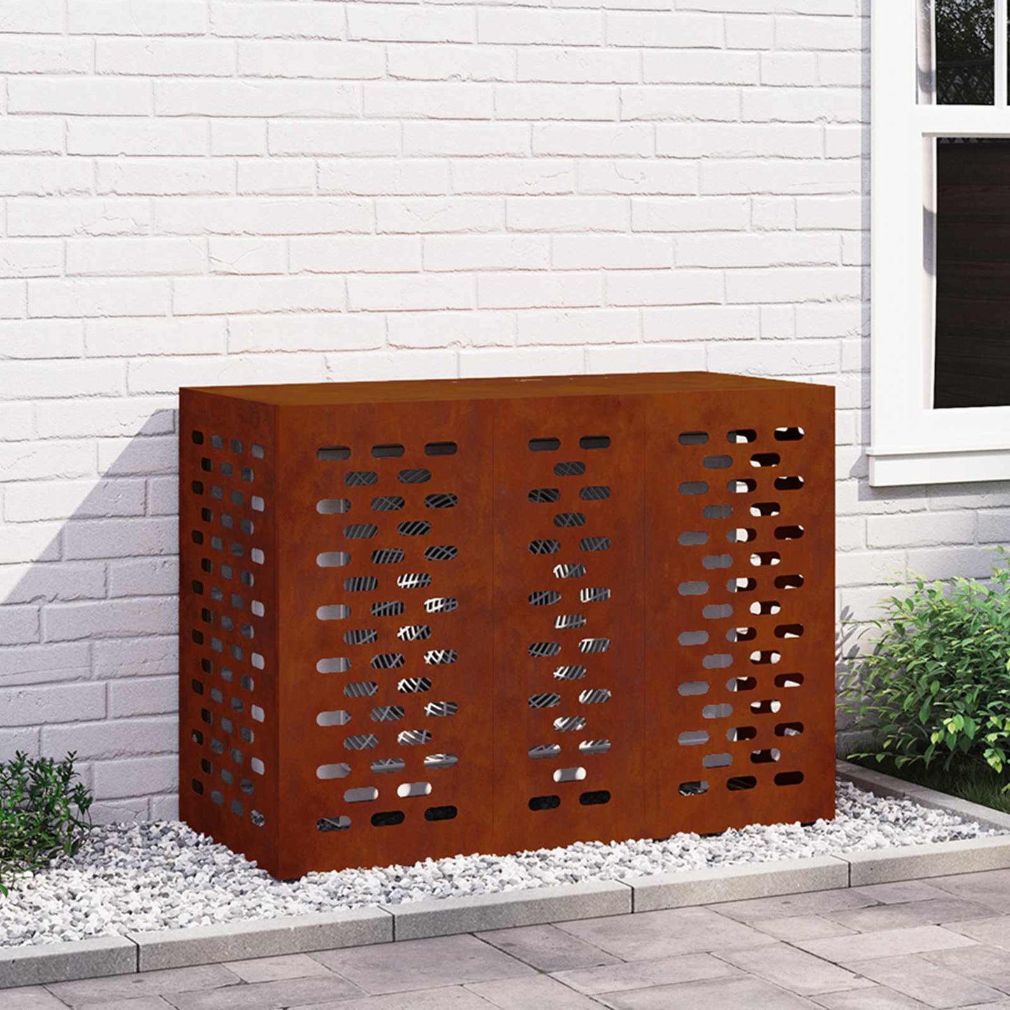 Air Conditioner Cover Rusty 110 x 50 x 80 cm