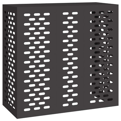 Air Conditioner Cover Black 110 x 50 x 105 cm