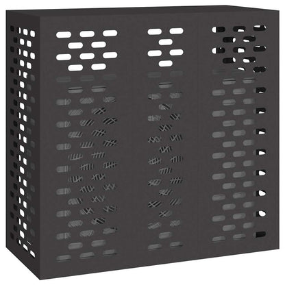 Air Conditioner Cover Black 110 x 50 x 105 cm